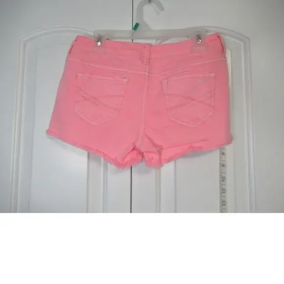 Aeropostale Pink Jean Shorts - Picture 2 of 5